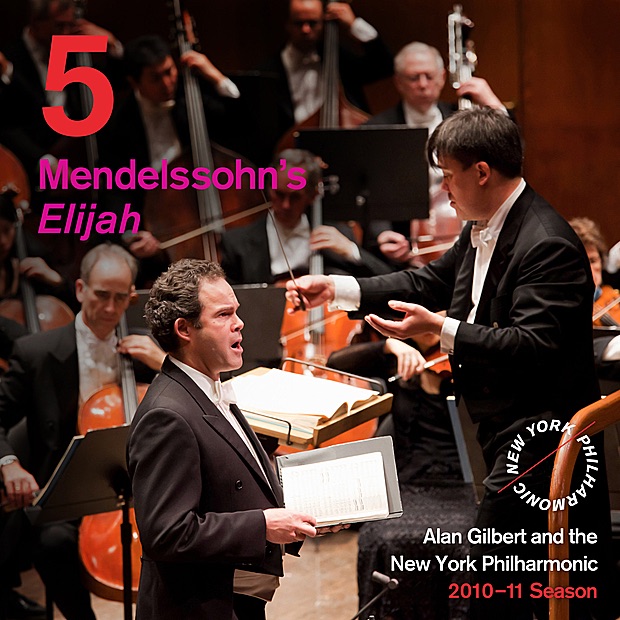Release 5: Mendelssohn: Elijah by New York Philharmonic, Alan Gilbert, New York Choral Artists, Joseph Flummerfelt, Twyla Robinson, Alice Coote, Allan Clayton, Gerald Finley, Jennifer Johnston & Benjamin P. Wenzelberg album cover