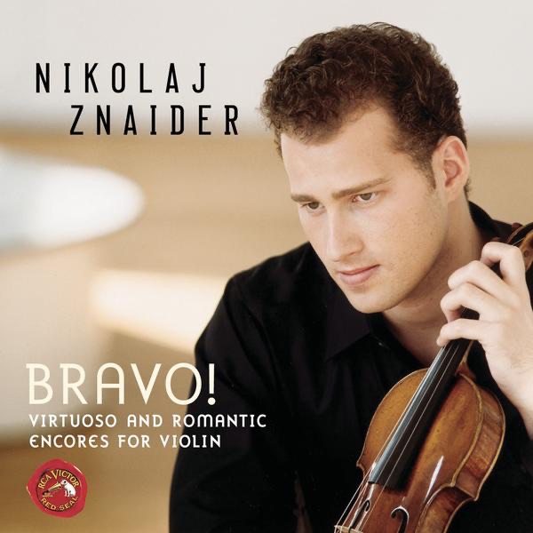 Bravo! Virtuoso And Romantic Encores For Violin by Nikolaj Znaider, Daniel Gortler & Tim Martyn album cover