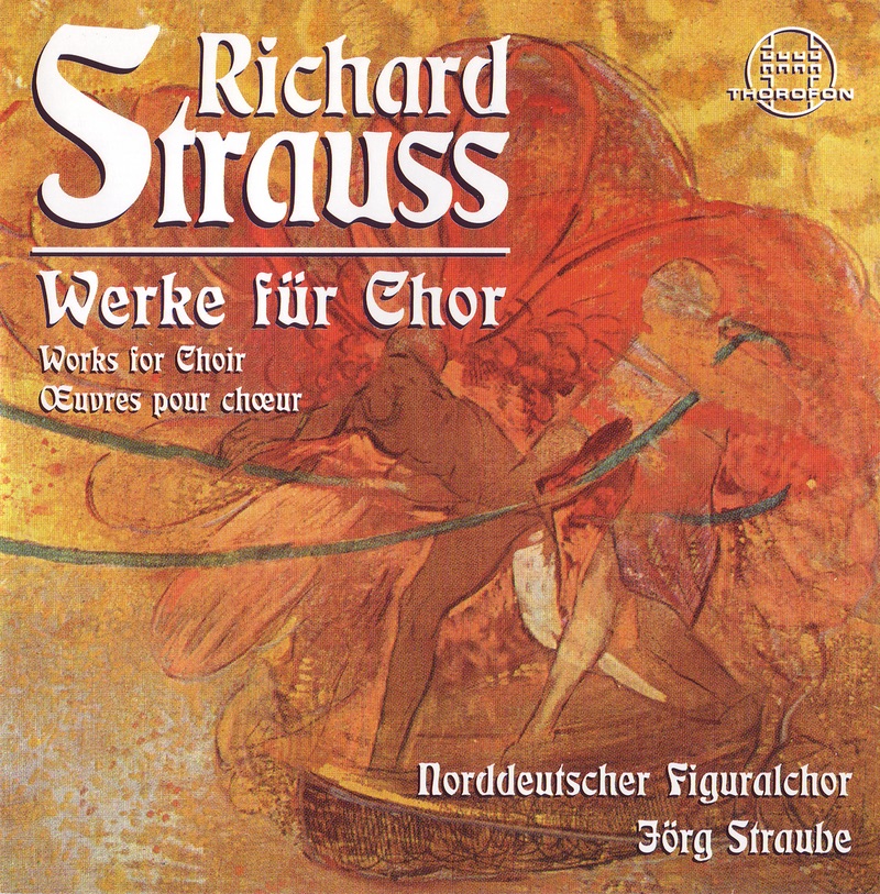 Strauss: Werke Fur Chor by Norddeutscher Figuralchor & Jörg Straube album cover