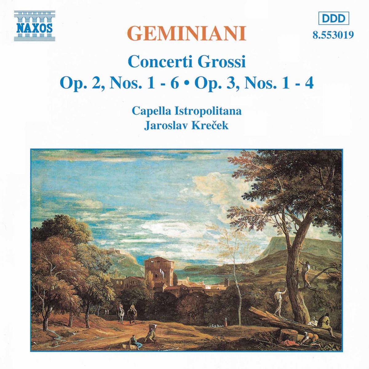 Geminiani: Concerti Grossi, Vol. 1 by Capella Istropolitana & Jaroslav Krček album cover