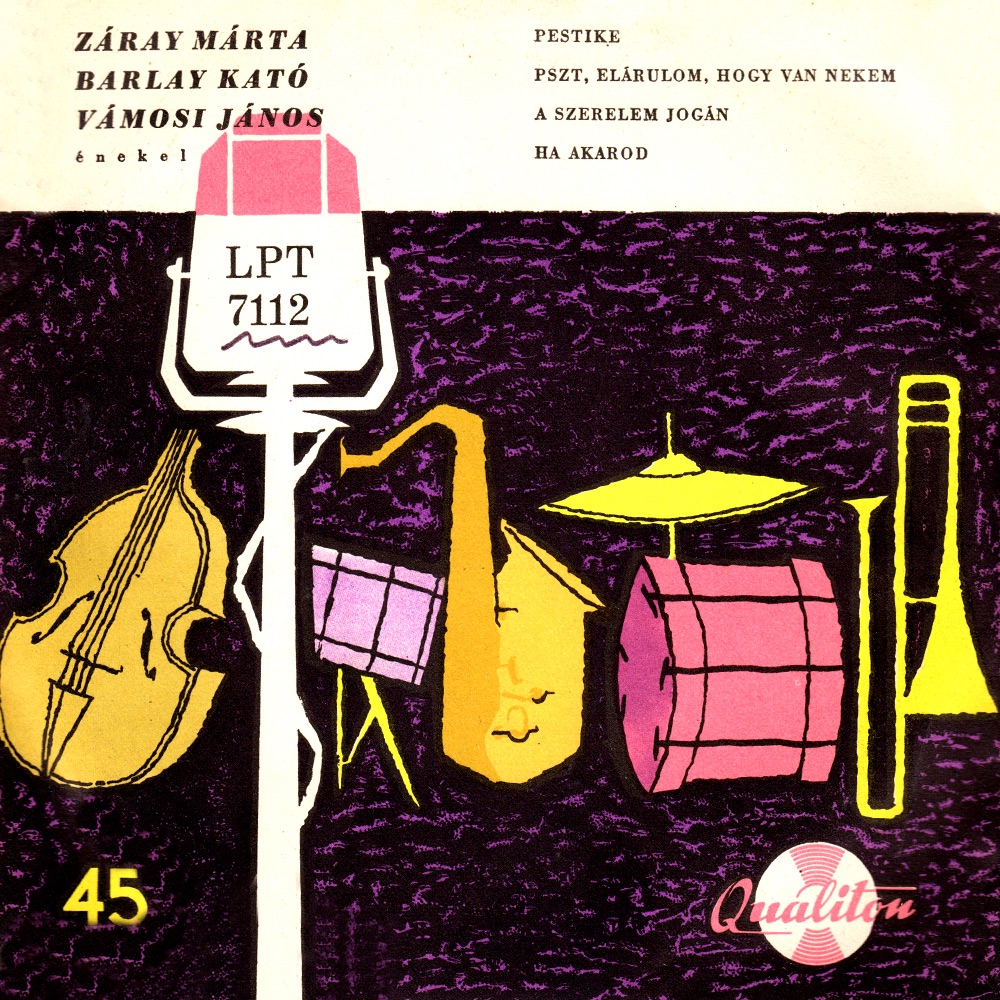 Pestike ... (Hungaroton Classics) - EP by Márta Záray album cover