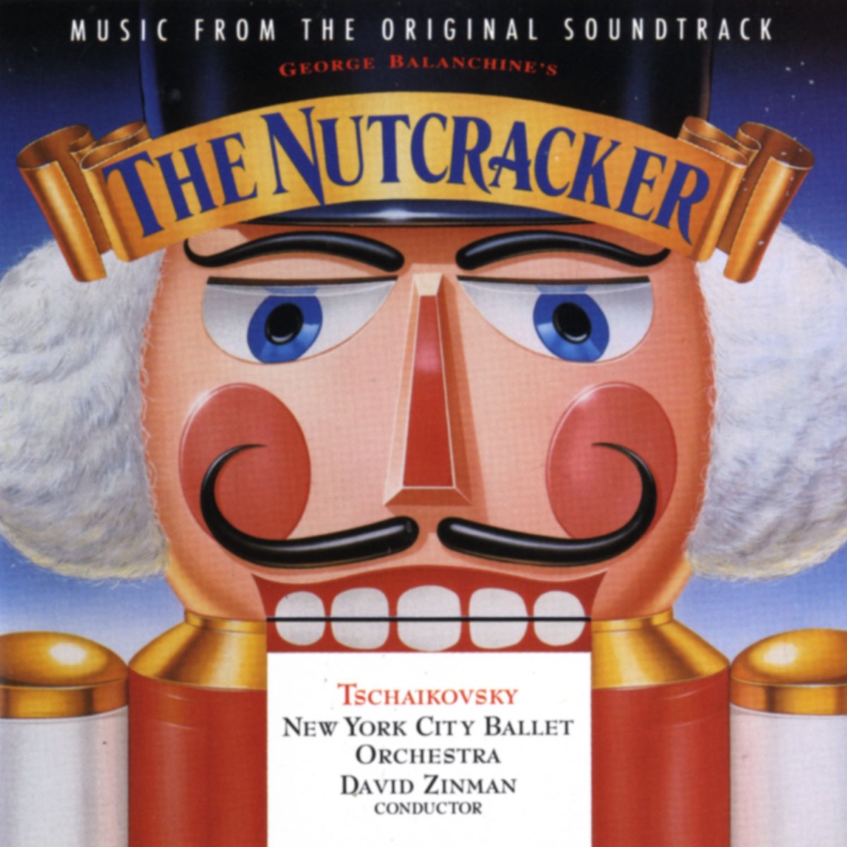 George Balanchine's The Nutcracker (Music from the Original Soundtrack) by David Zinman & New York City Ballet Orchestra album cover