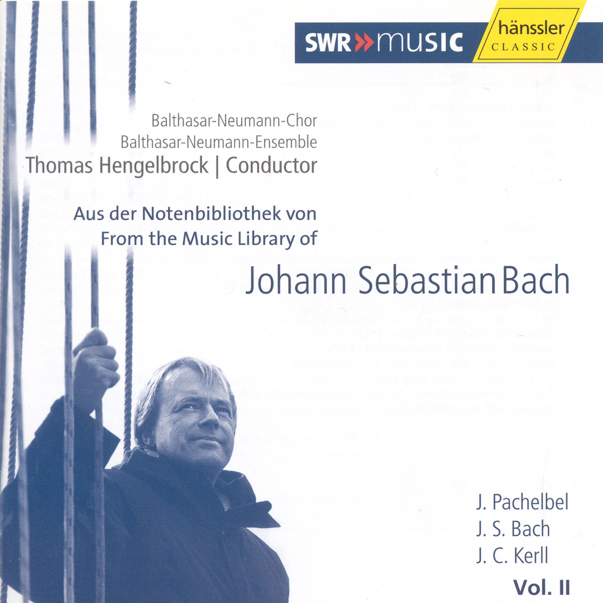 From the Music Library of J. S. Bach, Vol. 2 by Balthasar-Neumann Ensemble, Balthasar Neumann Chor, Thomas Hengelbrock, Jurgen Banholzer, Hermann Oswald, Beate Spaltner, Nils Giebelhausen, Wolf Matthias Friedrich, Constanze Backes, Dorothee Mields, Hans Jörg Mammel & Markus Flaig album cover