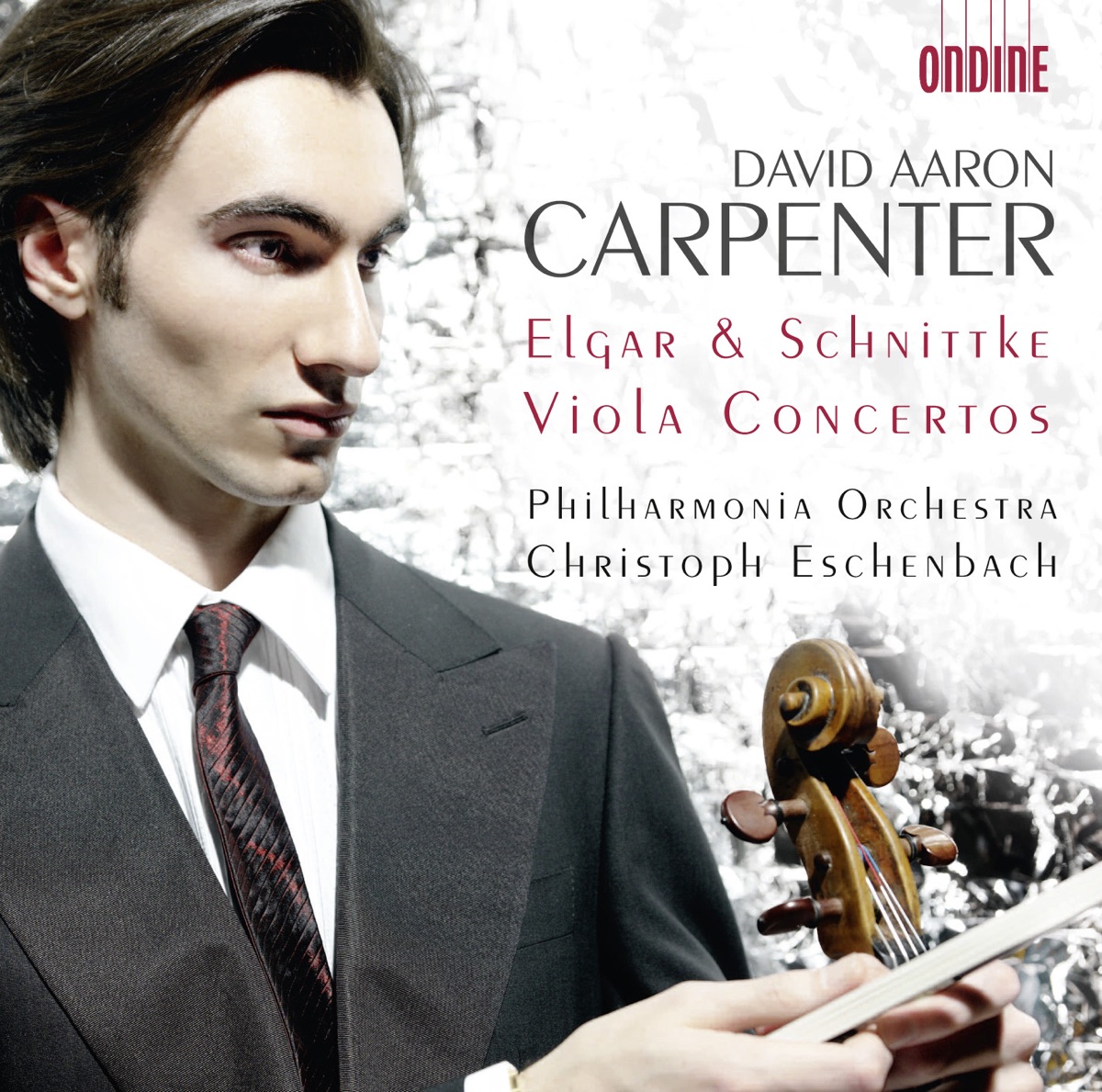 Elgar: Cello Concerto - Schnittke, A.: Viola Concerto by Christoph Eschenbach, Philharmonia Orchestra & David Aaron Carpenter album cover
