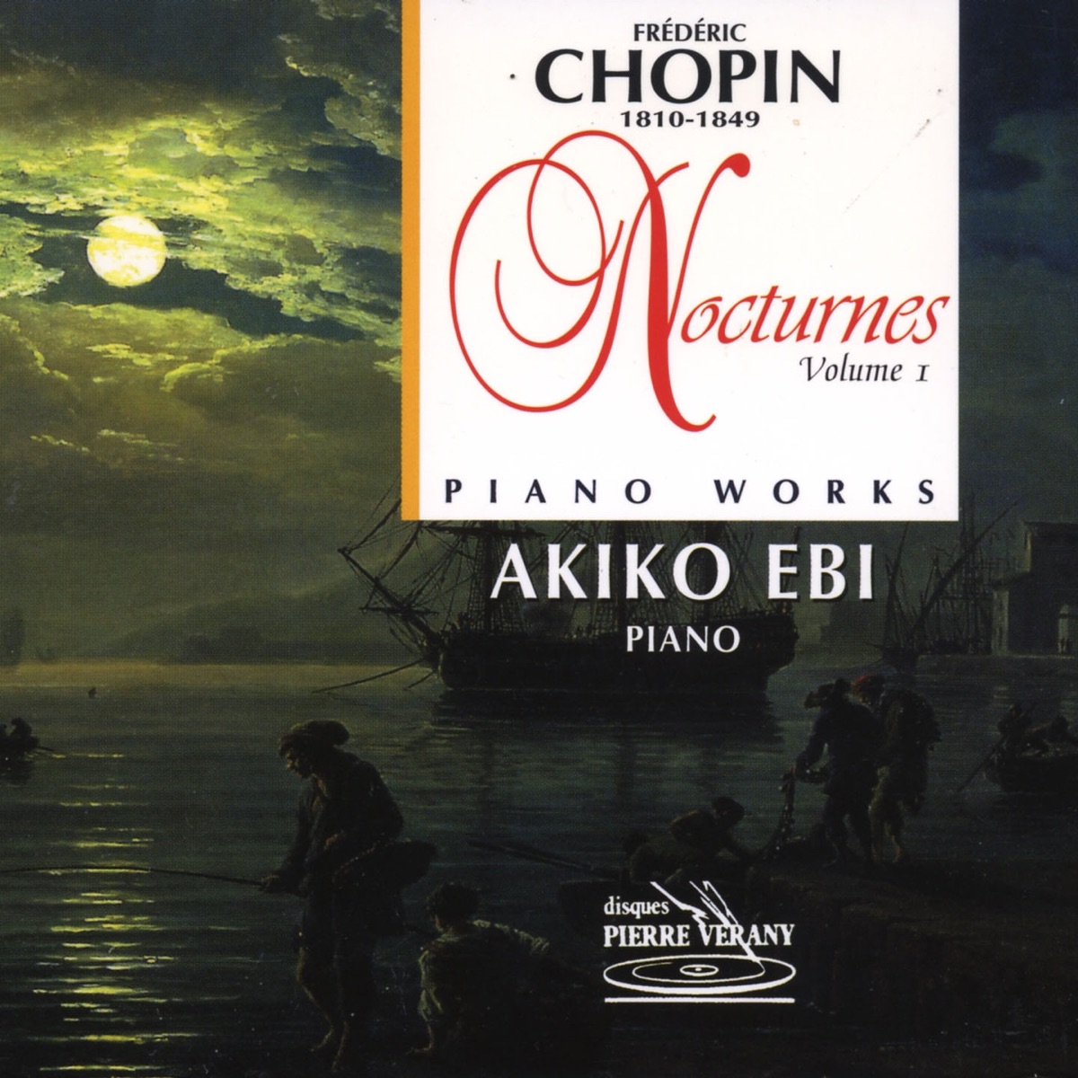 Chopin : Nocturnes, vol.1 by Akiko Ebi album cover