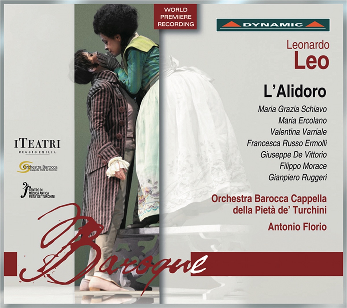 Leo: L'Alidoro by Giuseppe de Vittorio, Gianpiero Ruggeri, Maria Grazia Schiavo, Antonio Florio, Francesca Russo Ermolli, Maria Ercolano, Valentina Varriale, Russo Ermolli Francesca, Schiavo Maria Grazia, Varriale Valentina, Ercolano Maria, Ruggeri Gianpiero, Morace Francesco, Orchestra Barocca Cappella della Pieta de'Turchini & Nino Bruno album cover