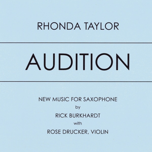 Audition by Rhonda Taylor album cover