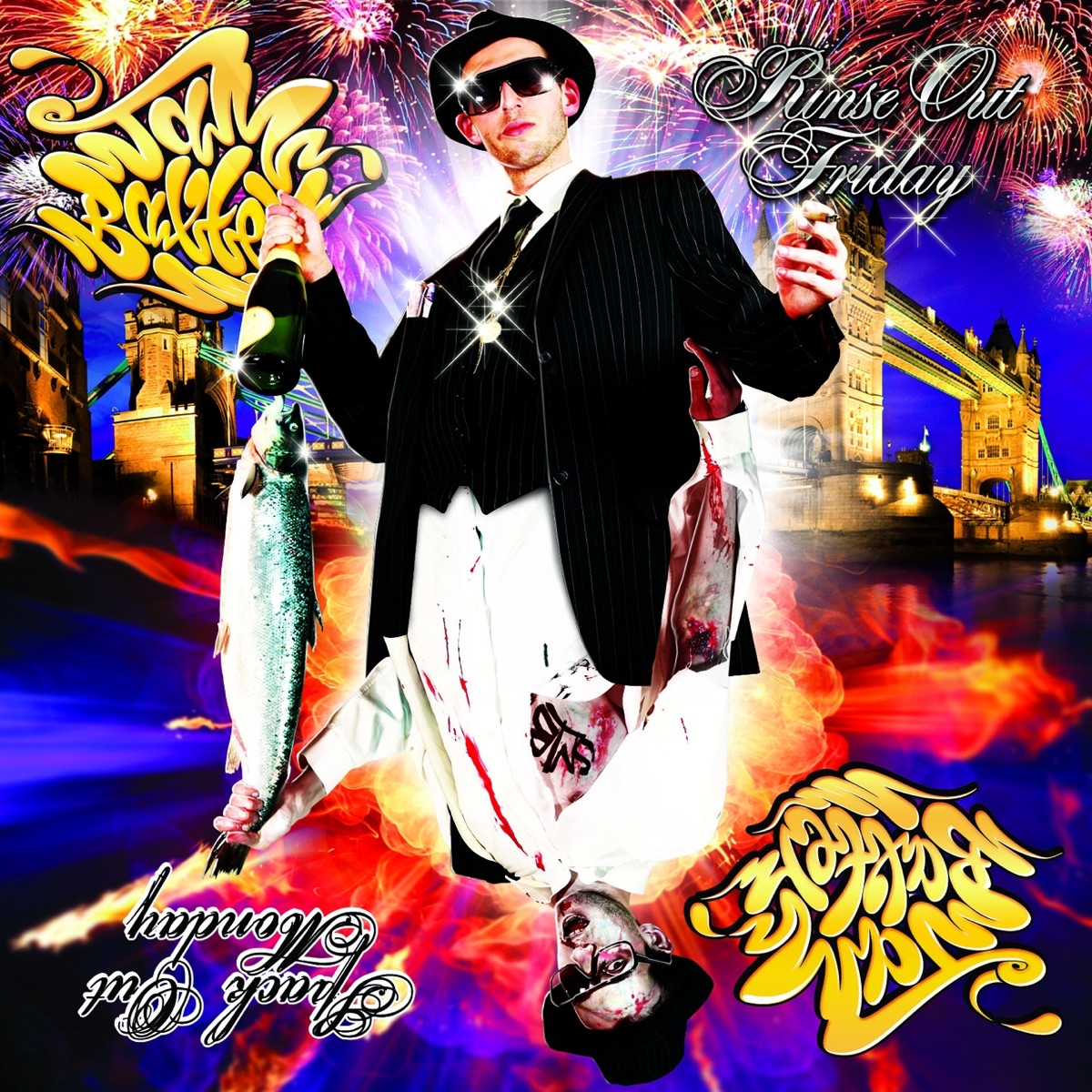 Rinse Out Friday / Spack Out Monday by Jam Baxter album cover
