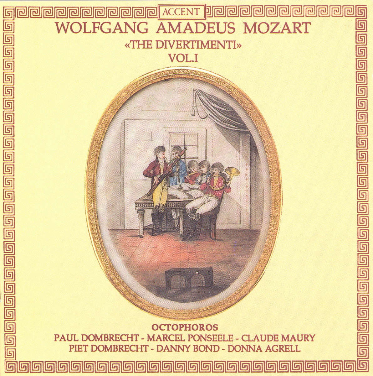 Mozart: The Divertimentos by Octophoros album cover