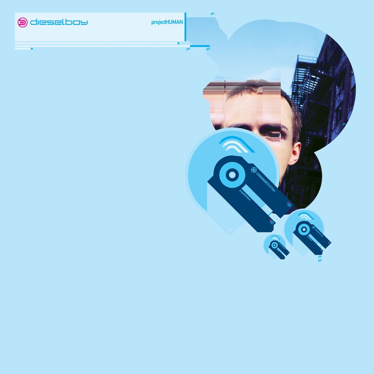 Project Human by Dieselboy album cover