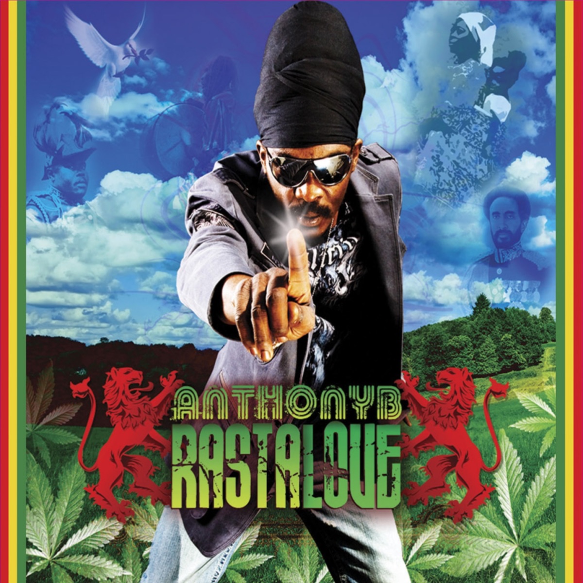 Rasta Love by Anthony B album cover