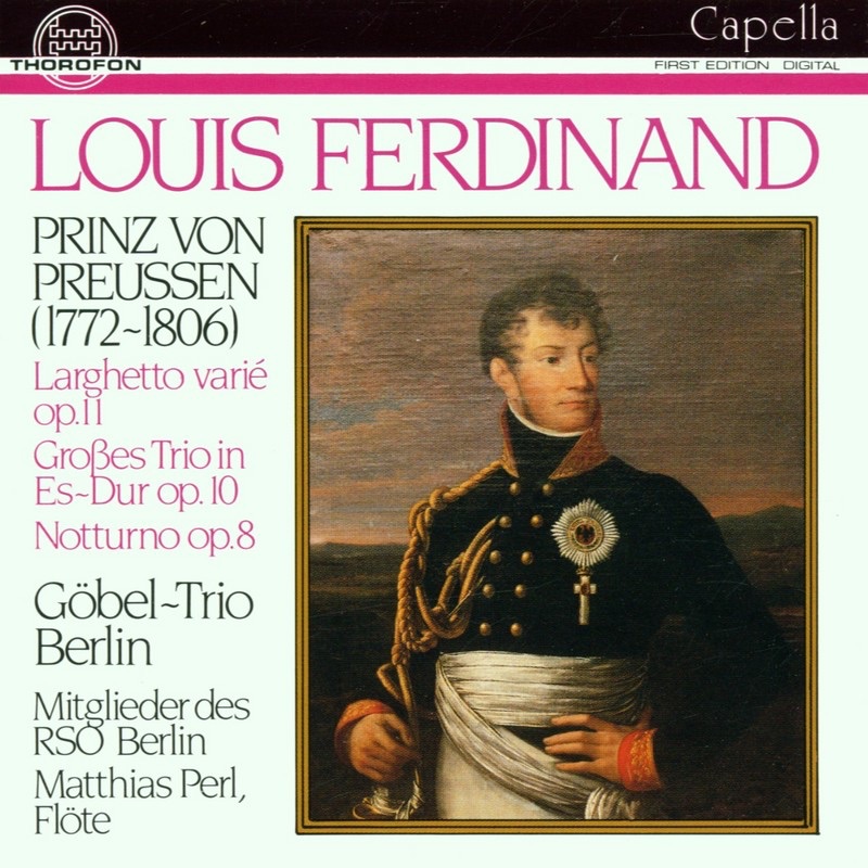 Prinz von Preussen: Larghetto Varie, Grosses Trio, Notturno by Gobel-Trio Berlin album cover