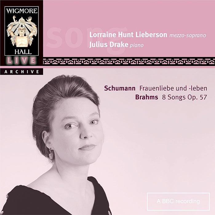 Schumann: Frauenliebe Und-leben / Brahms: 8 Songs Op. 57 by Lorraine Hunt Lieberson & Julius Drake album cover