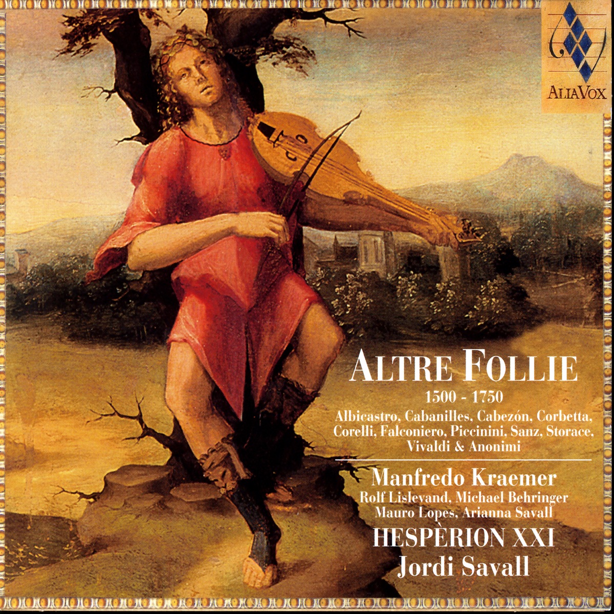 Altre Follie (1500-1750) by Hespèrion XXI & Jordi Savall album cover