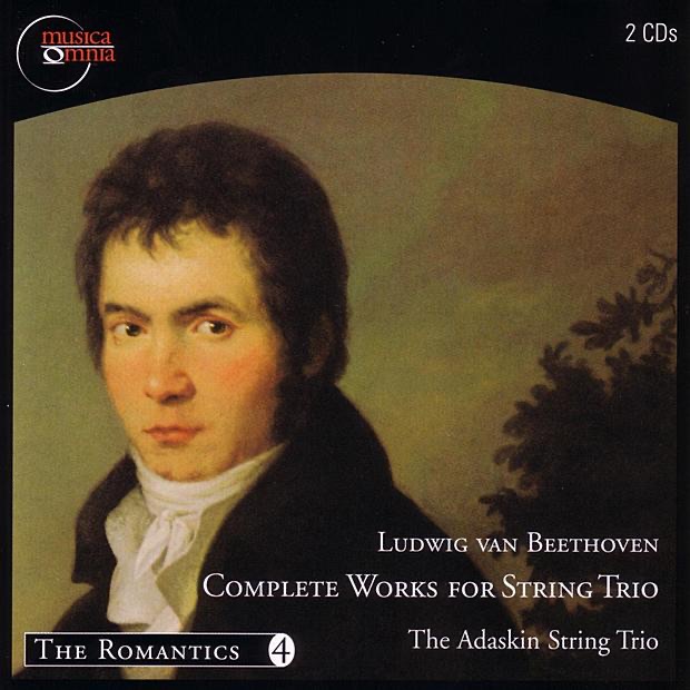 Beethoven: Complete Works for String Trio by Adaskin String Trio album cover