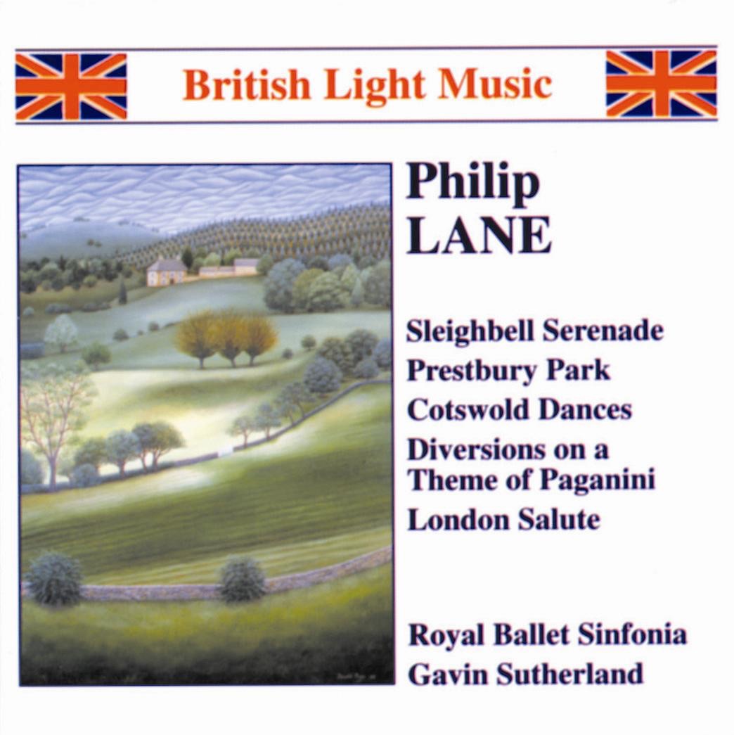 Lane: Sleighbell Serenade - Prestbury Park - Three Christmas Pictures by Gavin Sutherland & Royal Ballet Sinfonia album cover