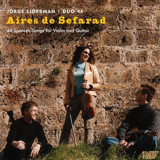 Liderman: Aires de Sefarad (46 Spanish Songs) by Duo 46 album cover