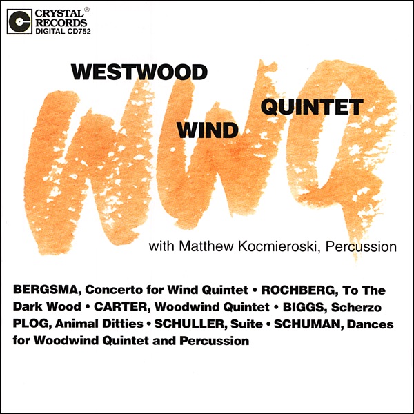 Wwq by Westwood Wind Quintet, John Barcellona, Peter Christ, David Atkins, David Muller, Joseph Meyer & Matthew Kocmieroski album cover
