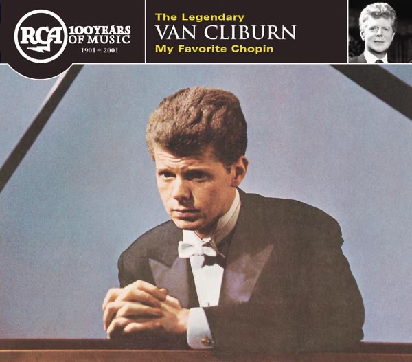 My Favorite Chopin by Van Cliburn album cover