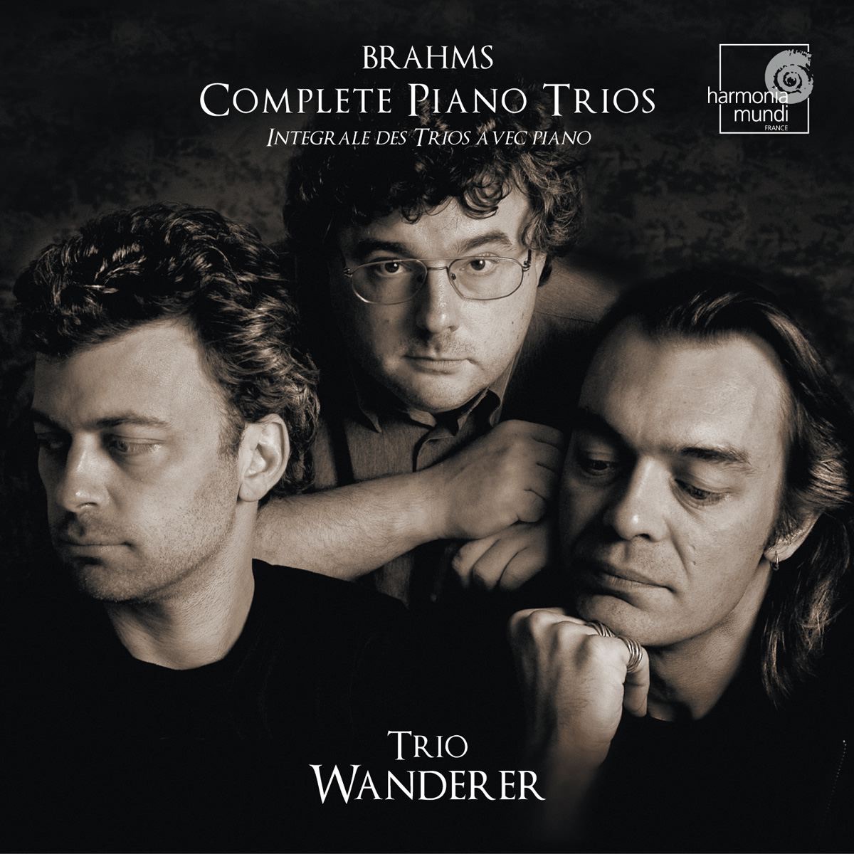 Brahms: Intégrale des Trios avec Piano (Complete Piano Trios) by Christophe Gaugué & Trio Wanderer album cover