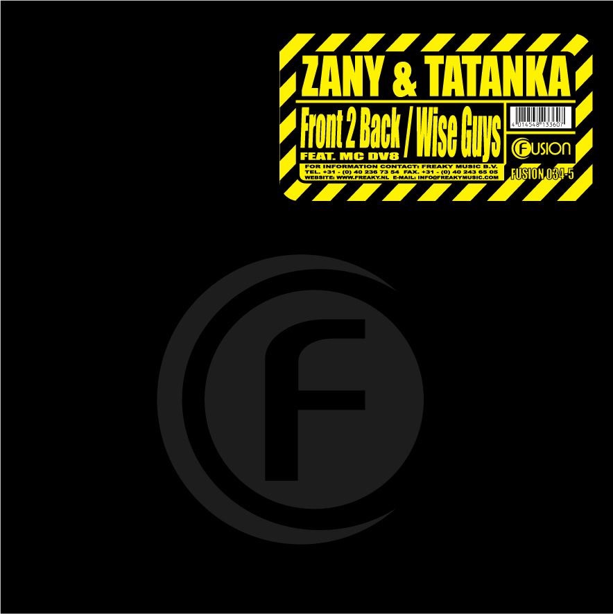 Front 2 Back - EP by Tatanka & Zany album cover