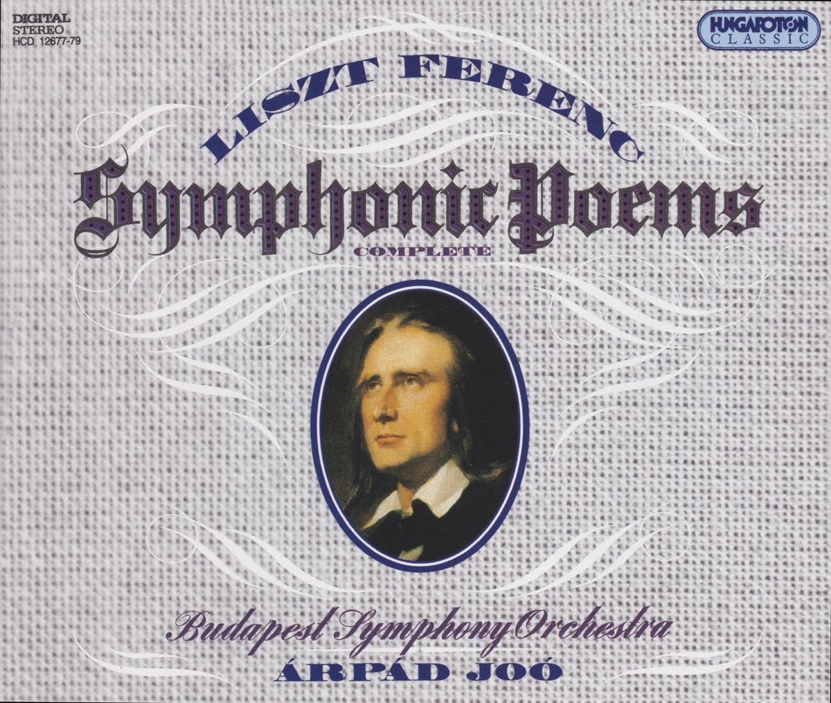 Liszt: Symphonic Poems (Complete) by Arpad Jóo & Budapest Symphony Orchestra album cover