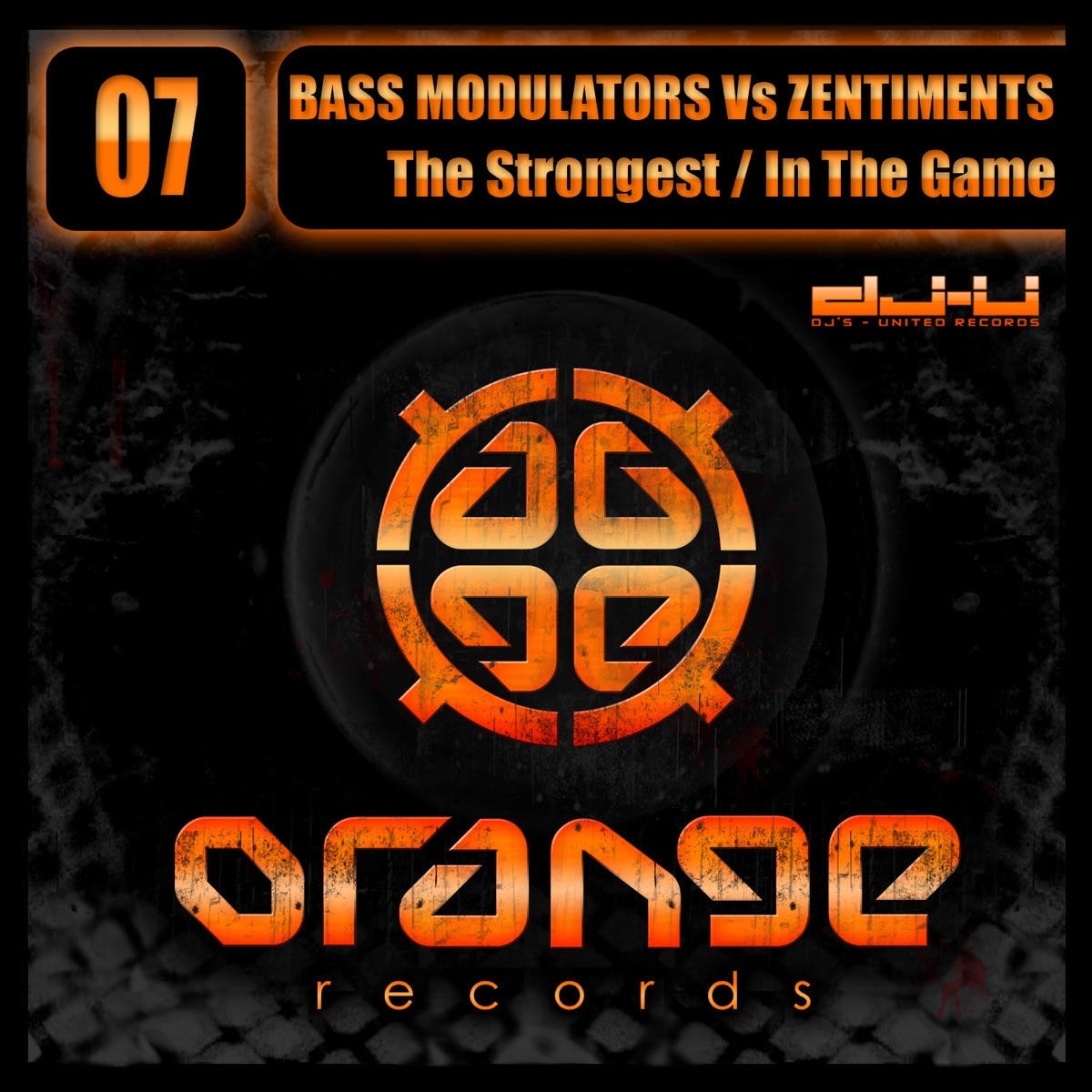 The Strongest / In The Game by Bass Modulators & Zentiments album cover