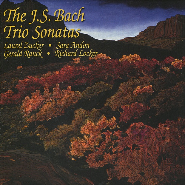 Bach: Trio Sonatas by Laurel Zucker, Sara Andon, Gerald Ranck & Richard Locker album cover