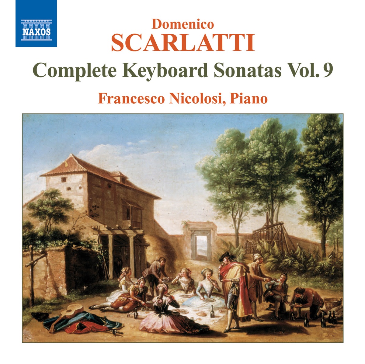 Scarlatti: Complete Keyboard Sonatas, Vol. 9 by Francesco Nicolosi album cover