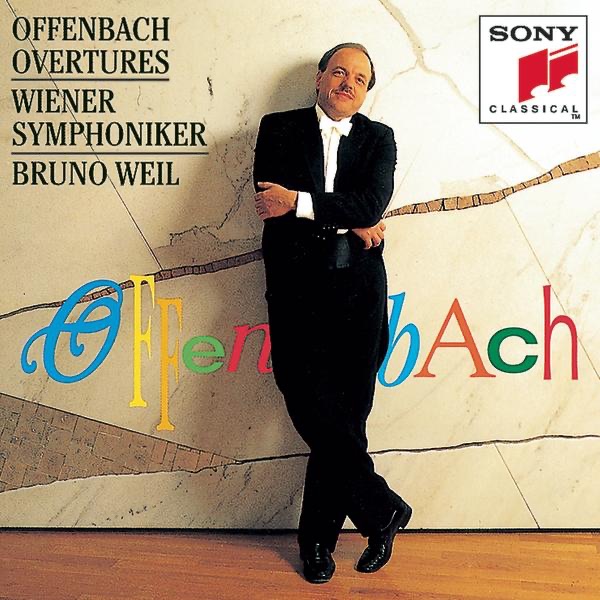 Offenbach: Overtures by Bruno Weil & Vienna Symphony album cover