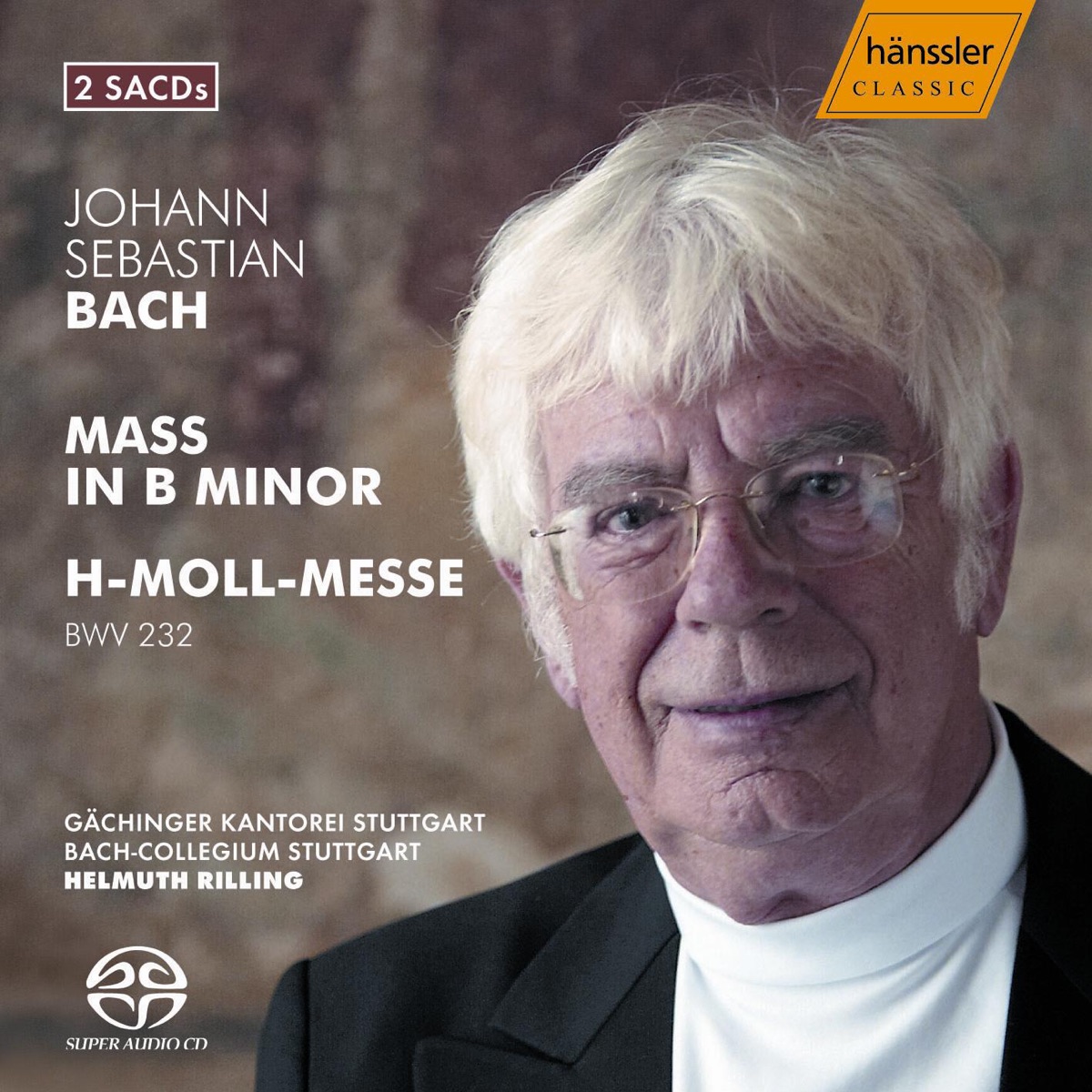 Bach, J.S.: Mass In B Minor by Helmuth Rilling album cover