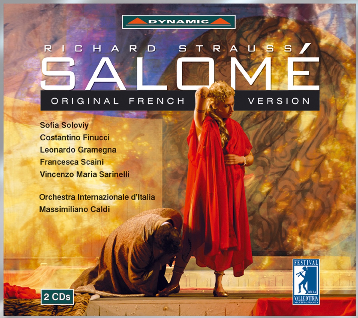 Strauss: Salome (French Version) by Italian International Orchestra, Domingo Stasi, Francesca Scaini & Massimiliano Caldi album cover