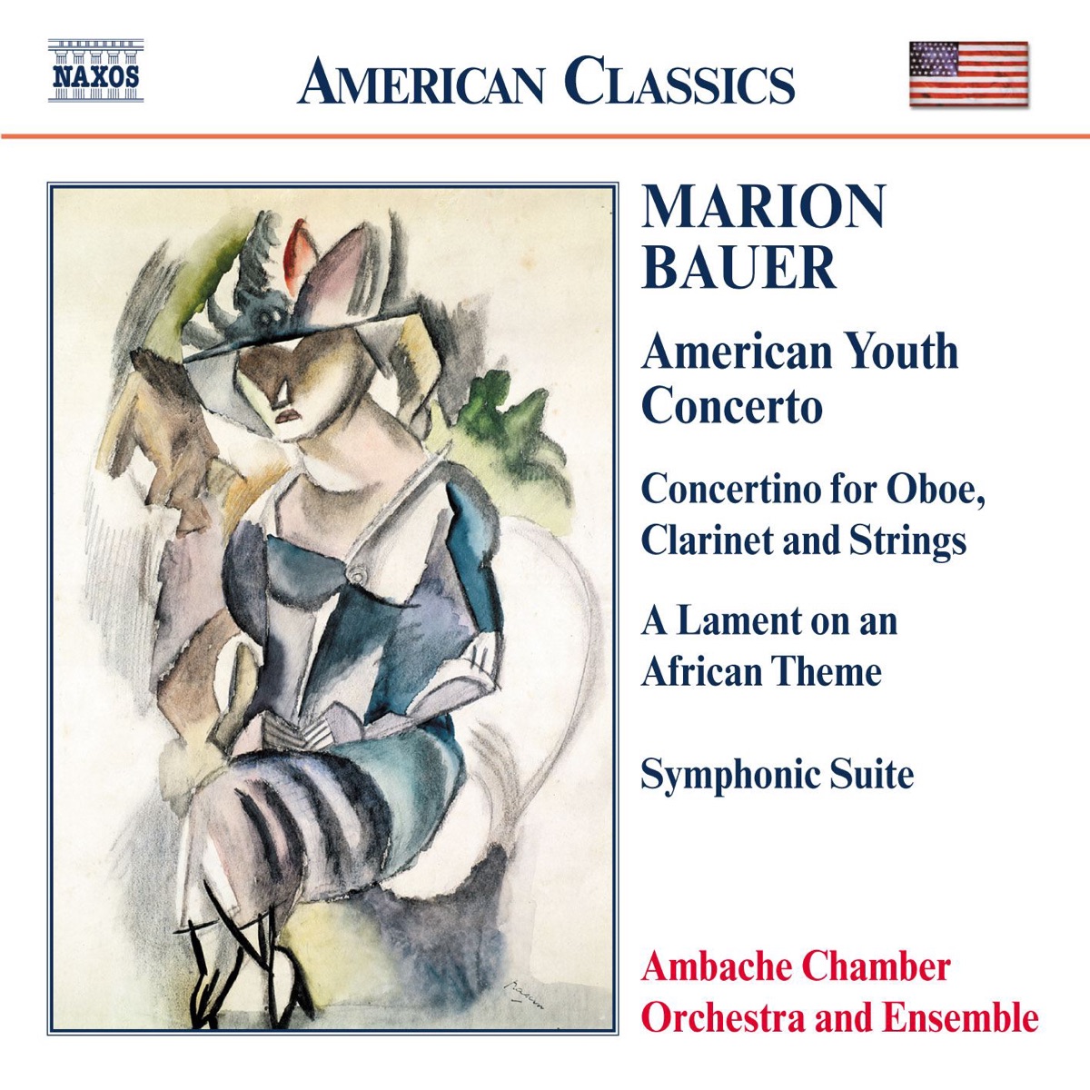 Marion Bauer: American Youth Concerto by Ambache Chamber Orchestra and Ensemble album cover