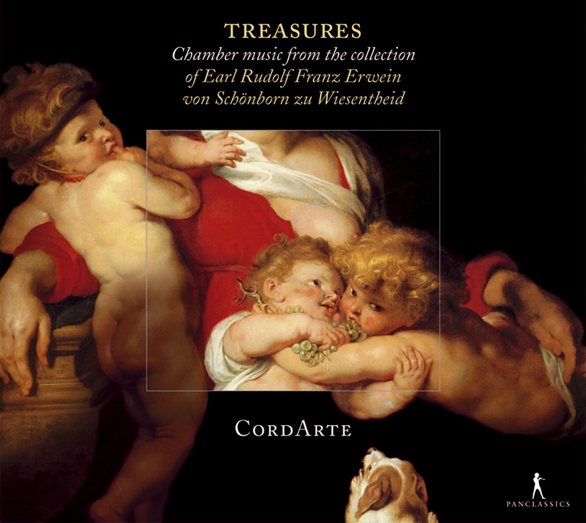 Treasures: Chamber Music from the Collection of Earl Rudolf Franz Erwein von Schonborn zu Wiesentheid by Daniel Deuter, Markus Märkl, Heike Johanna Lindner & CordArte Ensemble album cover