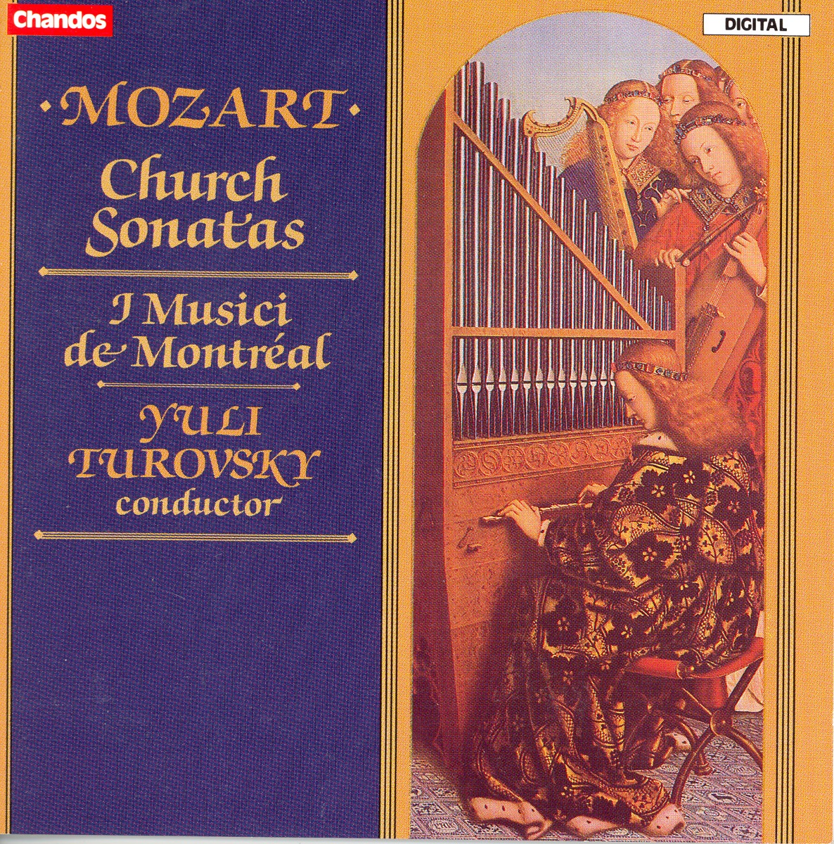 Mozart: Church Sonatas (Complete) by I Musici De Montreal & Yuli Turovsky album cover