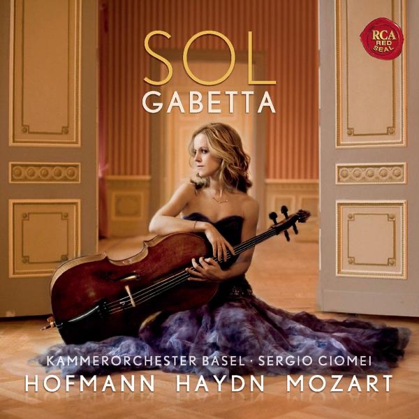 Haydn/Hofmann/Mozart: Cello Concertos by Sol Gabetta, Kammerorchester Basel & Sergio Ciomei album cover