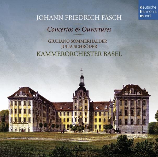 J.F. Fasch: Concerti & Ouvertüren by Kammerorchester Basel & Julia Schröder album cover