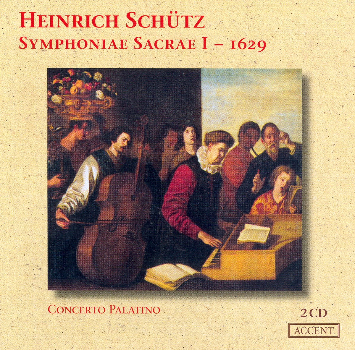 Schutz: Symphoniae Sacrae by Rogers Covey-Crump, Harry van der Kamp & Concerto Palatino album cover
