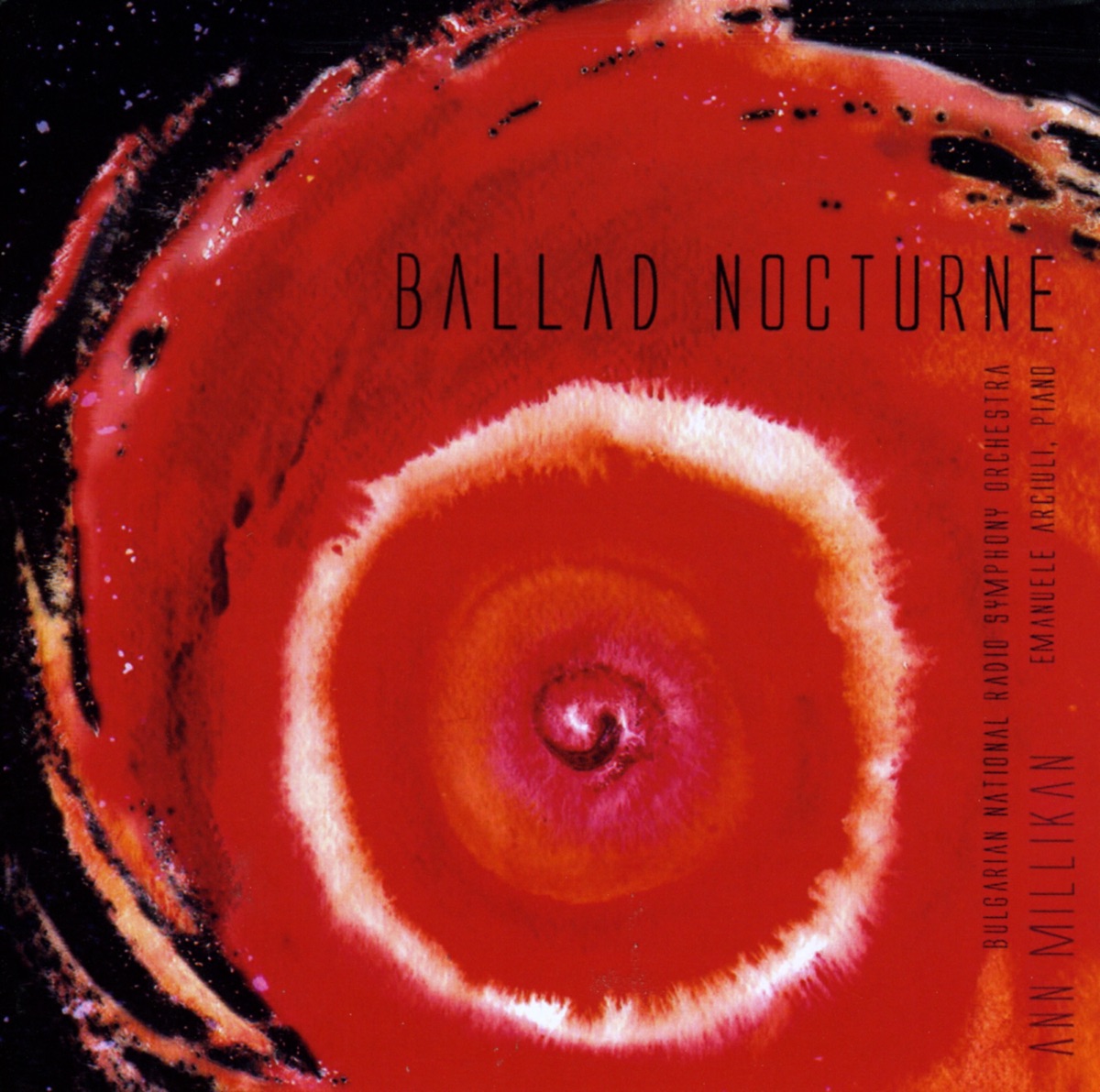 Ballad Nocturne by Bulgarian National Radio Symphony Orchestra, Grigor Palikarov & Emanuele Arciuli album cover
