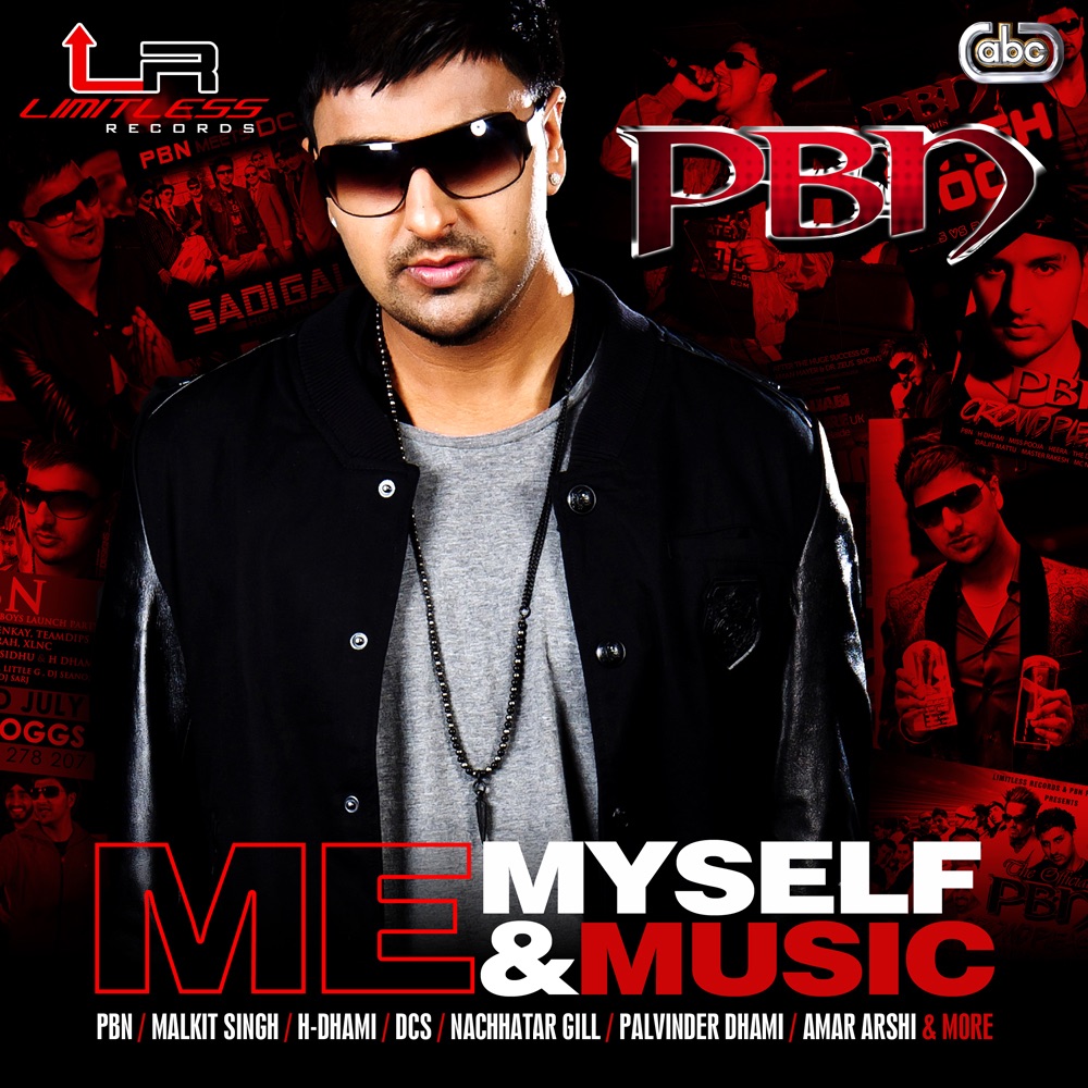 Me Myself & Music by PBN album cover