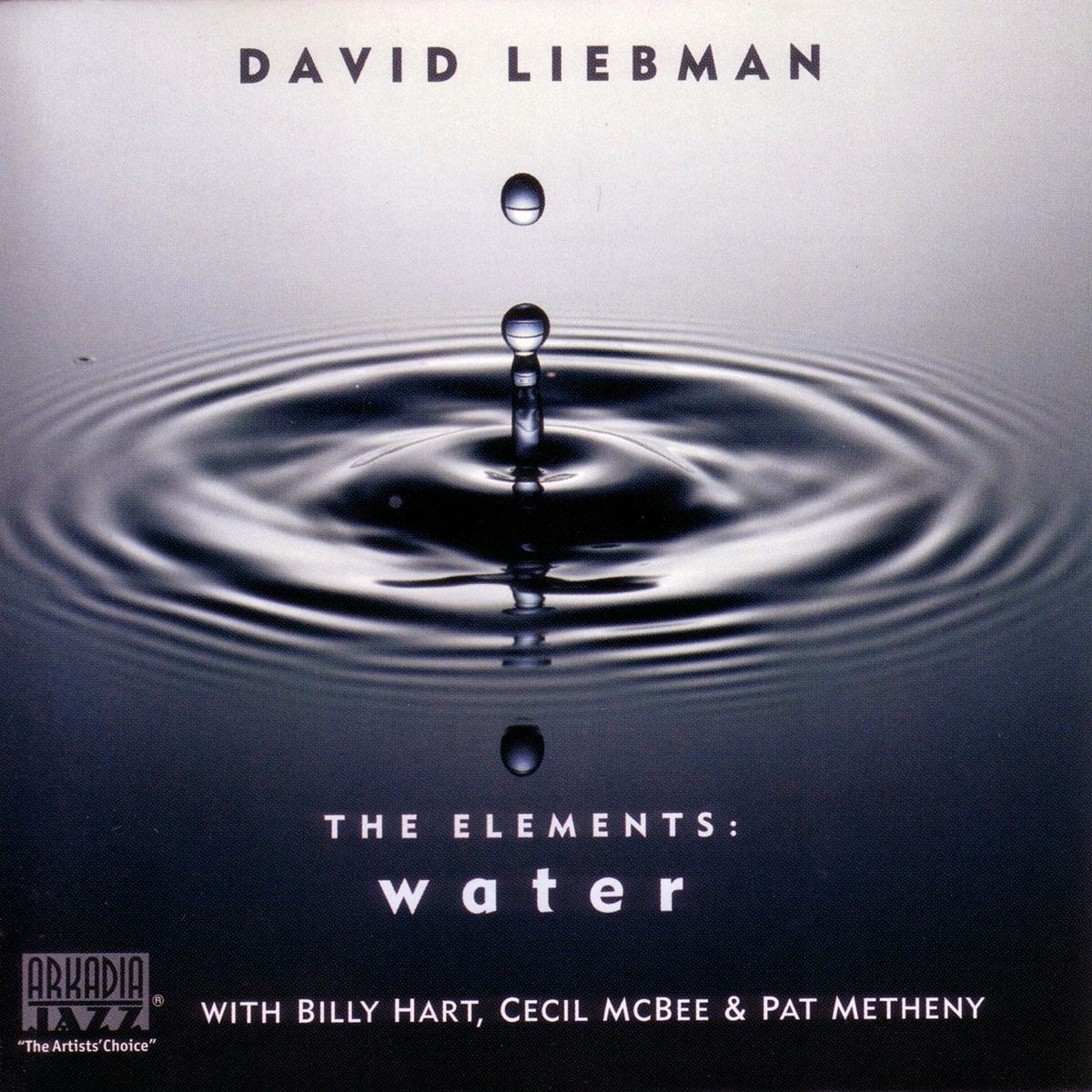 The Elements: Water (With Billy Hart, Cecil McBee &  Pat Metheny) by Dave Liebman album cover