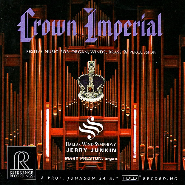 Crown Imperial by Jerry Junkin, Mary Preston & Dallas Wind Symphony album cover