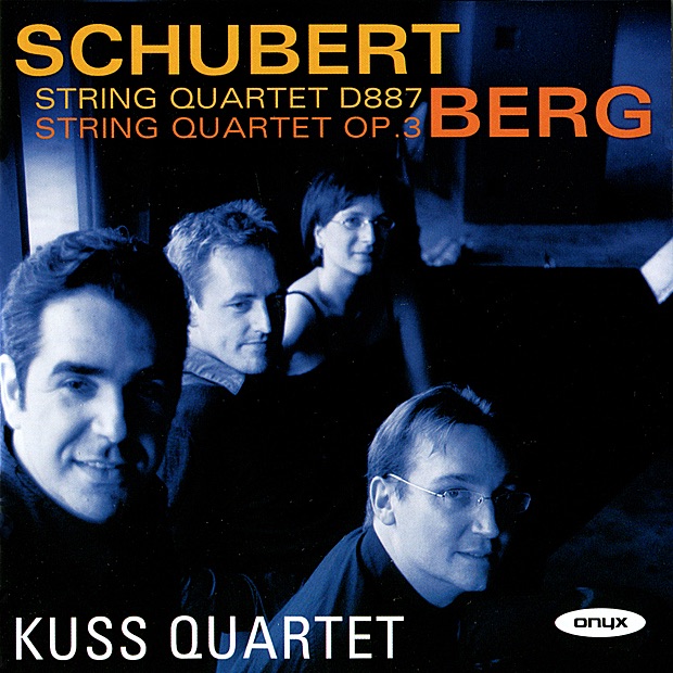Schubert: String Quartet No. 15 - Berg: String Quartet by Kuss Quartet album cover