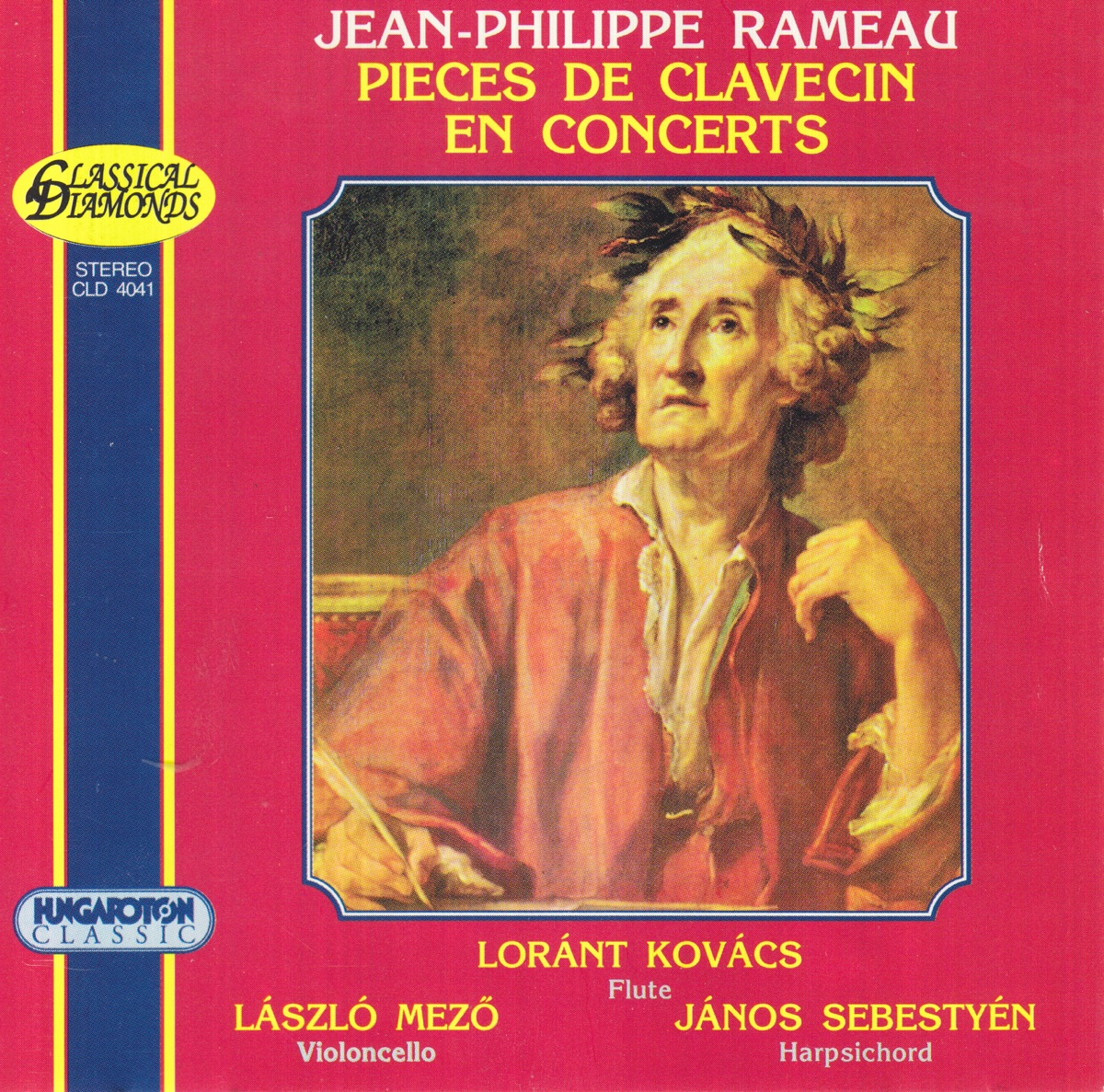 Pieces de Clavecin en Concerts by Lóránt Kovács, László MEZÕ & János Sebestyén album cover