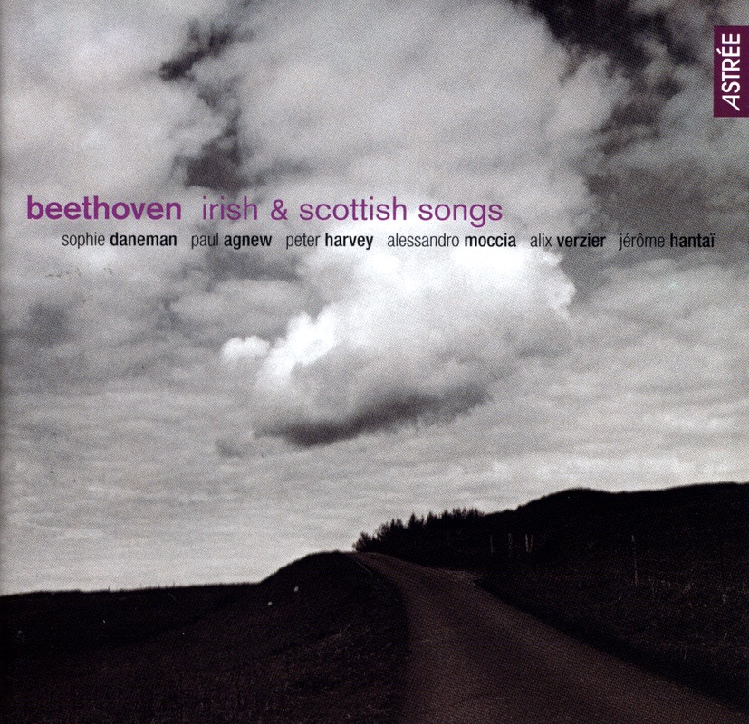 Beethoven: Irish, Welsh & Scottish Songs by Jerome Hantai, Paul Agnew & Sophie Daneman album cover