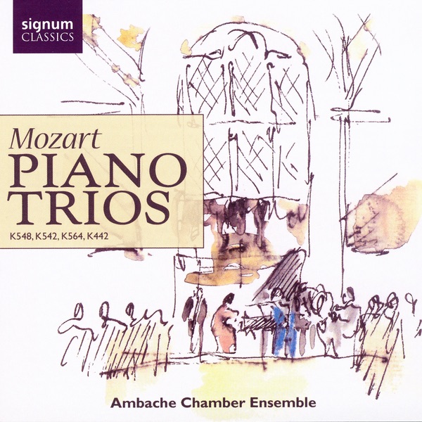 Mozart Piano Trios by Ambache Chamber Ensemble album cover