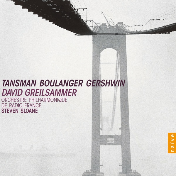Tansman, Boulanger, Gershwin by David Greilsammer album cover