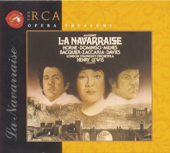 Massenet: La Navarraise by Henry Lewis & London Symphony Orchestra album cover