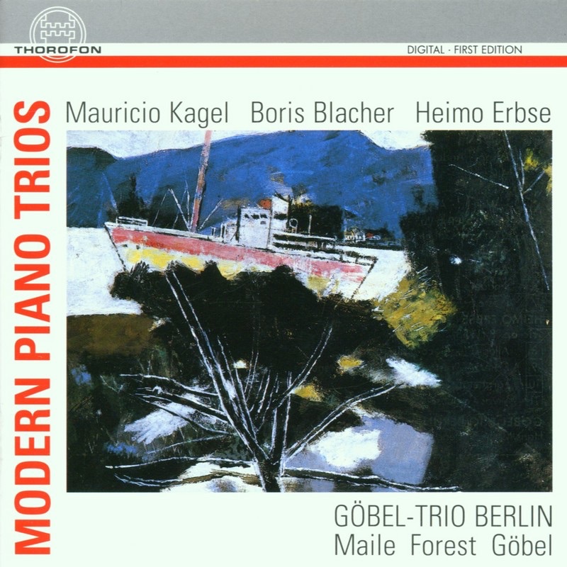 Modern Piano Trios by Gobel-Trio Berlin album cover