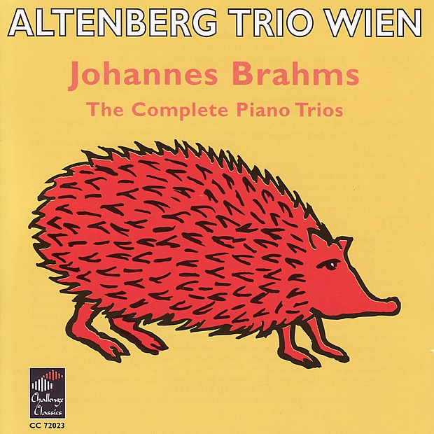 Brahms: The Complete Piano Trios by Altenberg Trio Wien album cover